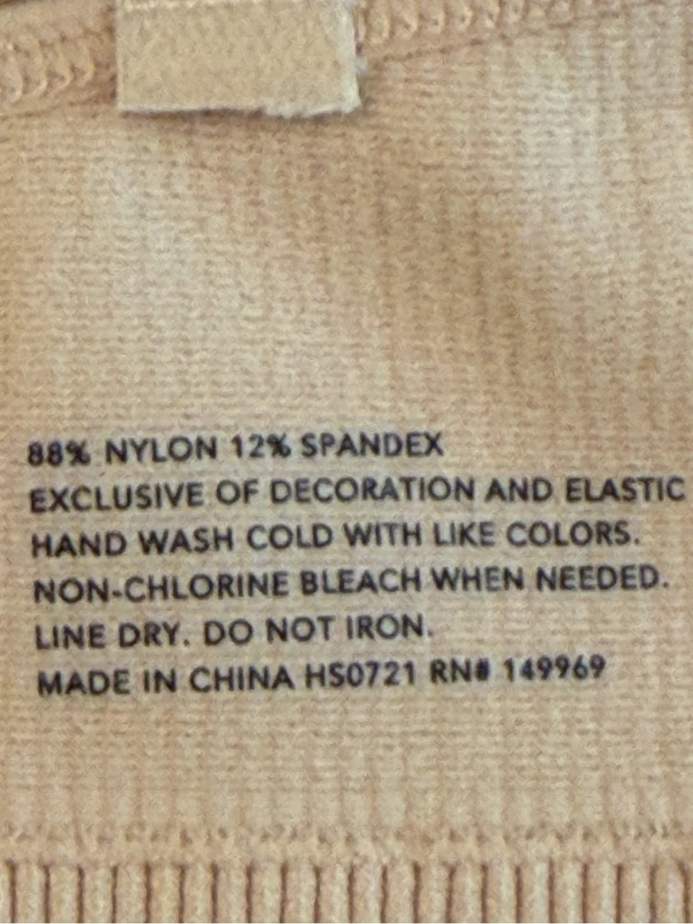 LIVELY women’s Skinny-Strap Ribbed Seamless Bralette Toasted Almond